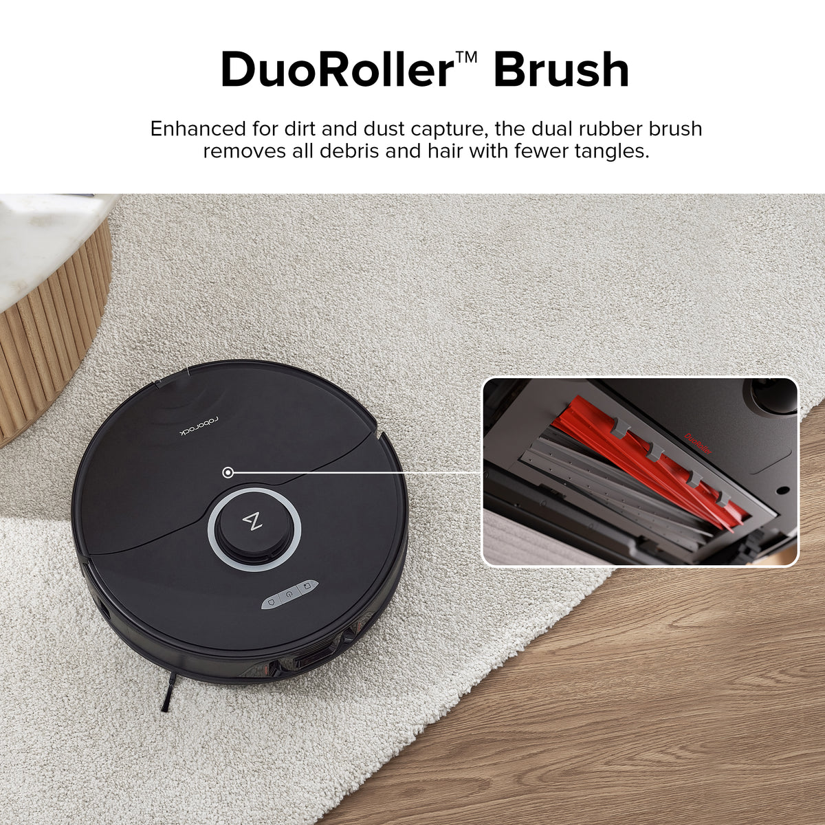roborock Q5 Pro+ Robot Vacuum and Mop with Side Brushes Bundle,  Self-Emptying