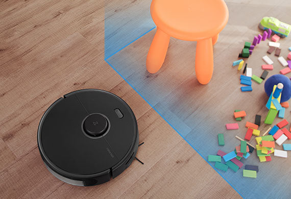 Roborock S5 Max can set virtual barriers for no-mop, and no-go zones Roborock S5 Max can set virtual barriers for no-mop, and no-go zones