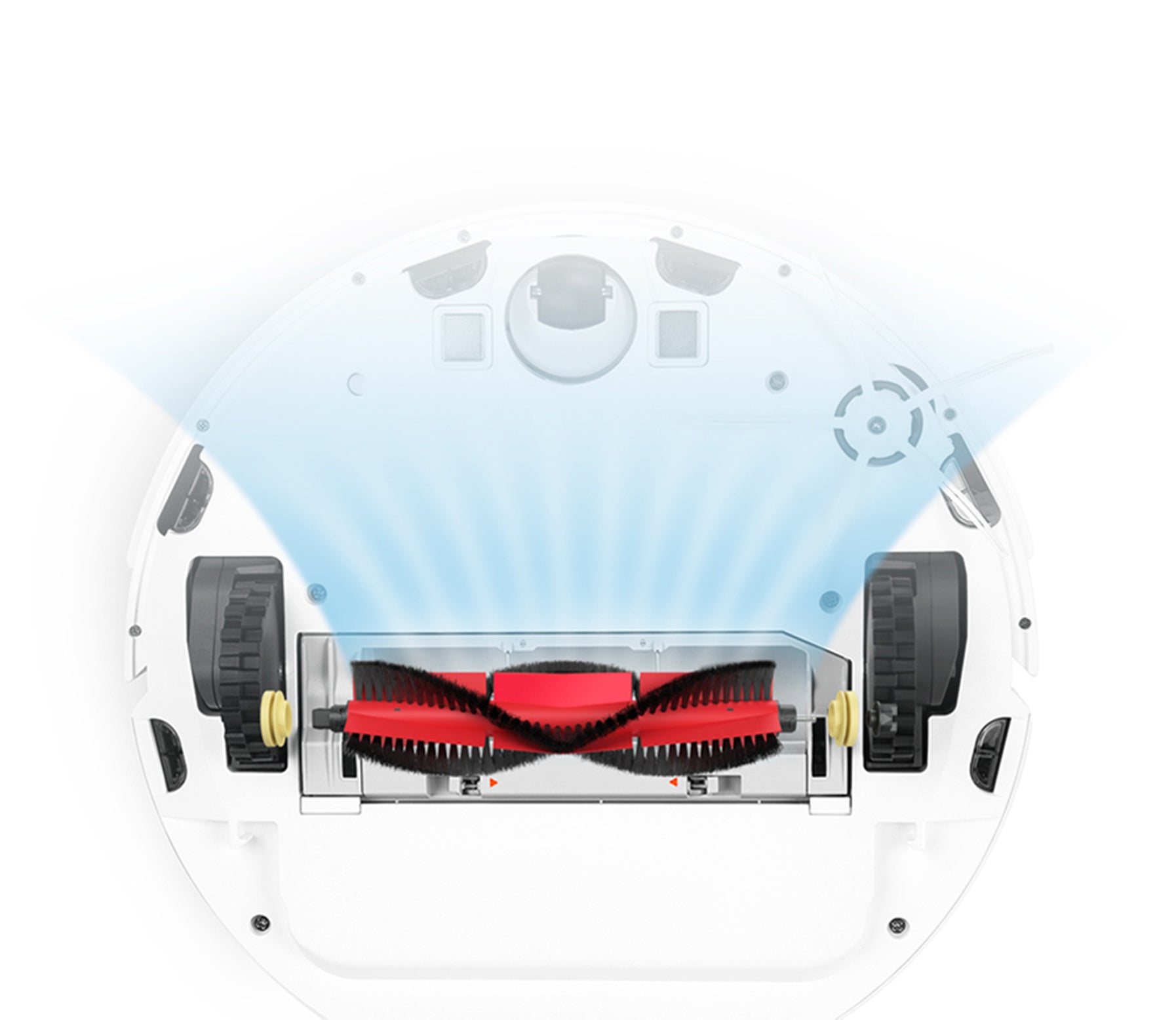 Roborock S6 new cleaning brush is soft on floors but hard on dust Roborock S6 new cleaning brush is soft on floors but hard on dust
