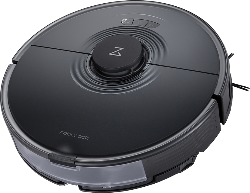 Roborock S7 robot vacuum cleaner black This is a image