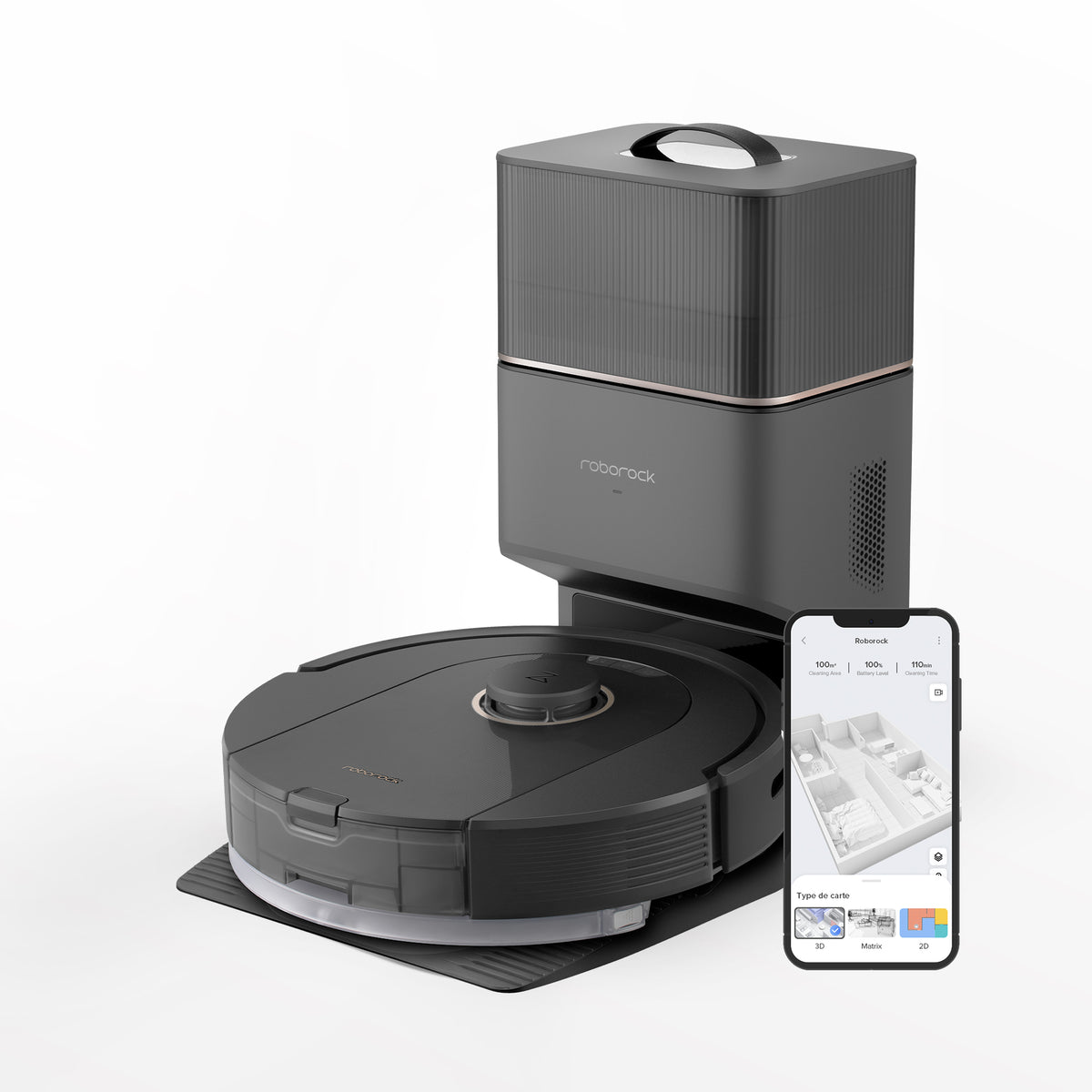 Roborock Q5 Pro+ Robot Vacuum and Mop with AutoEmpty Dock Roborock