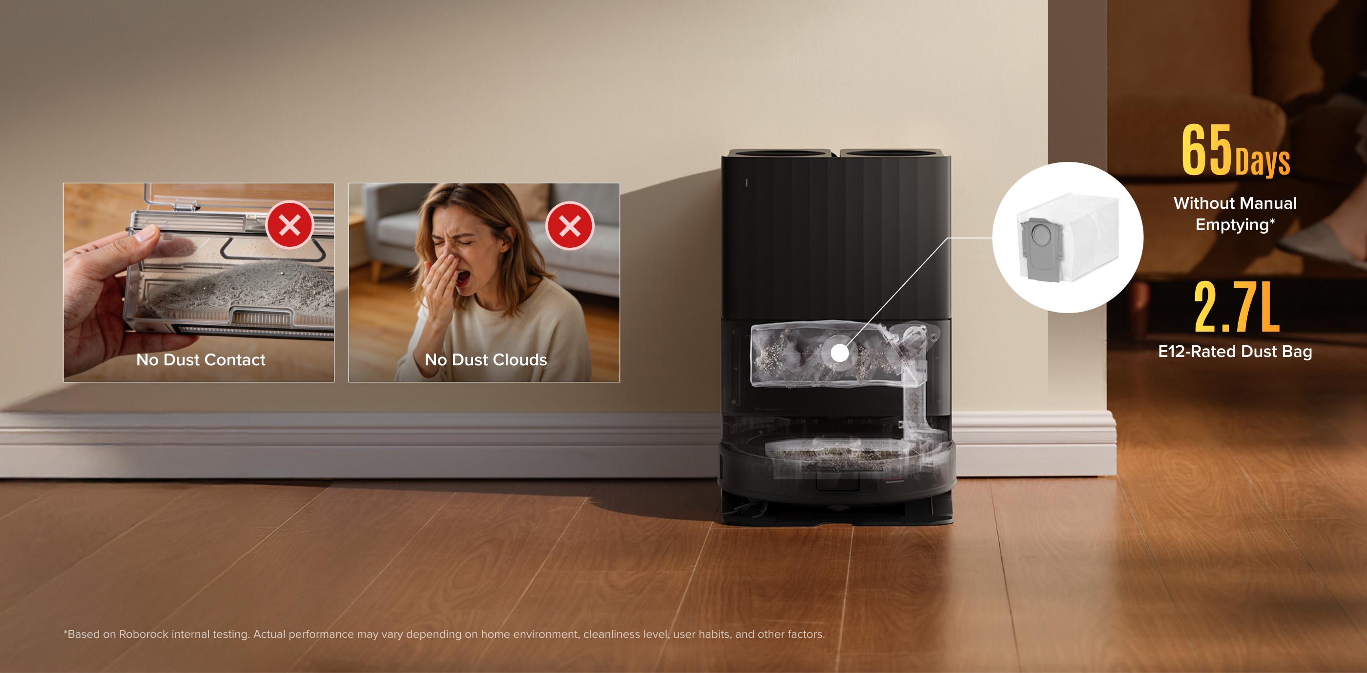 Hands-Free Emptying, Cleaner Every Time