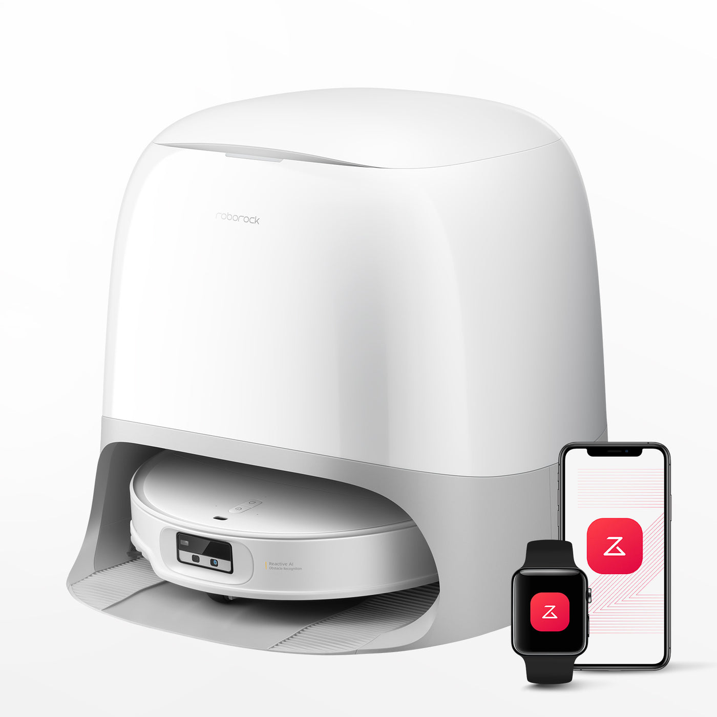 Roborock Qrevo CurvX Robot Vacuum with Multifunctional Dock