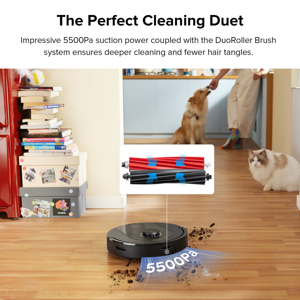 Roborock Q5 Pro+ Robot Vacuum and Mop with AutoEmpty Dock Roborock