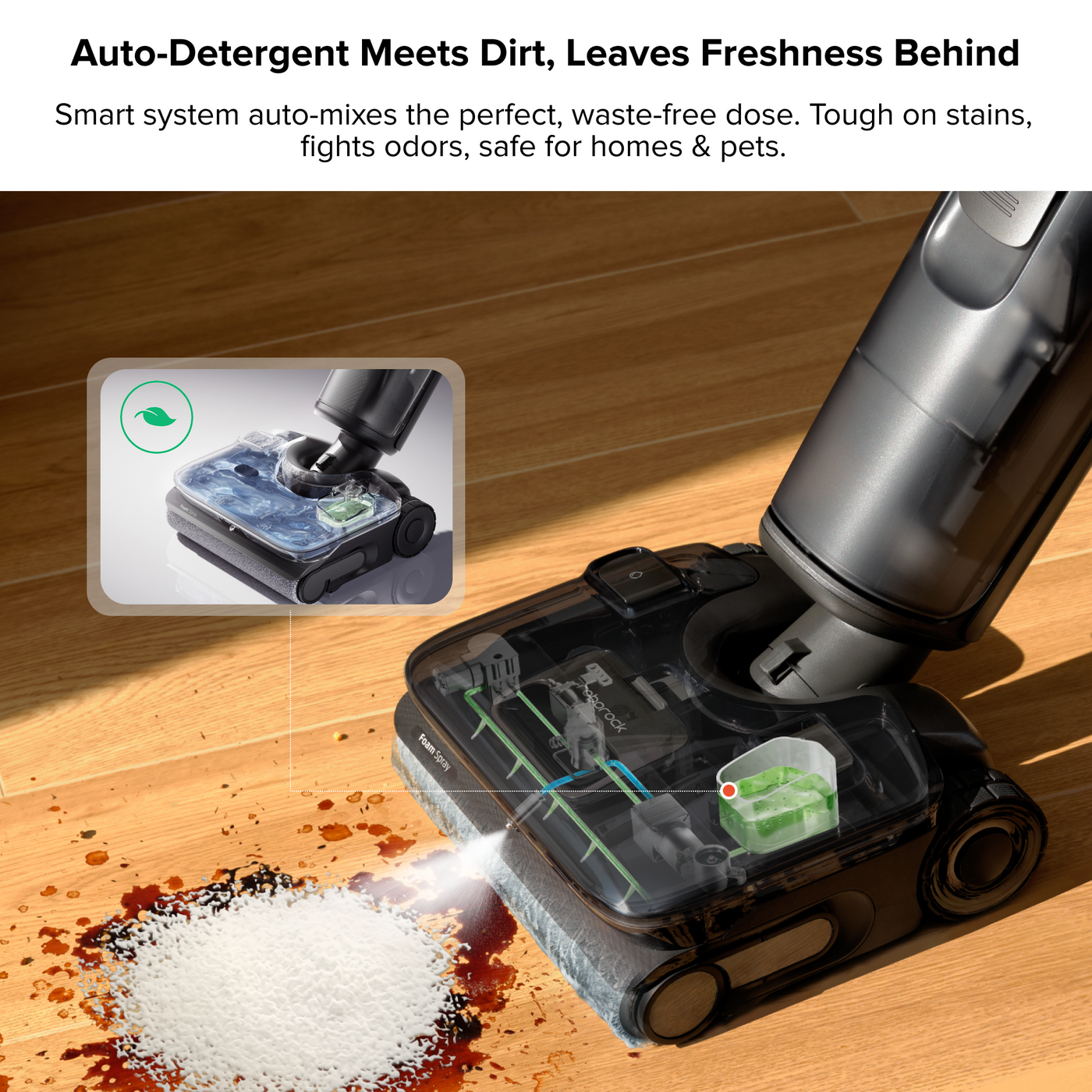 Roborock F25 ACE Pro Wet & Dry Vacuum with JetFoaming Cleaning