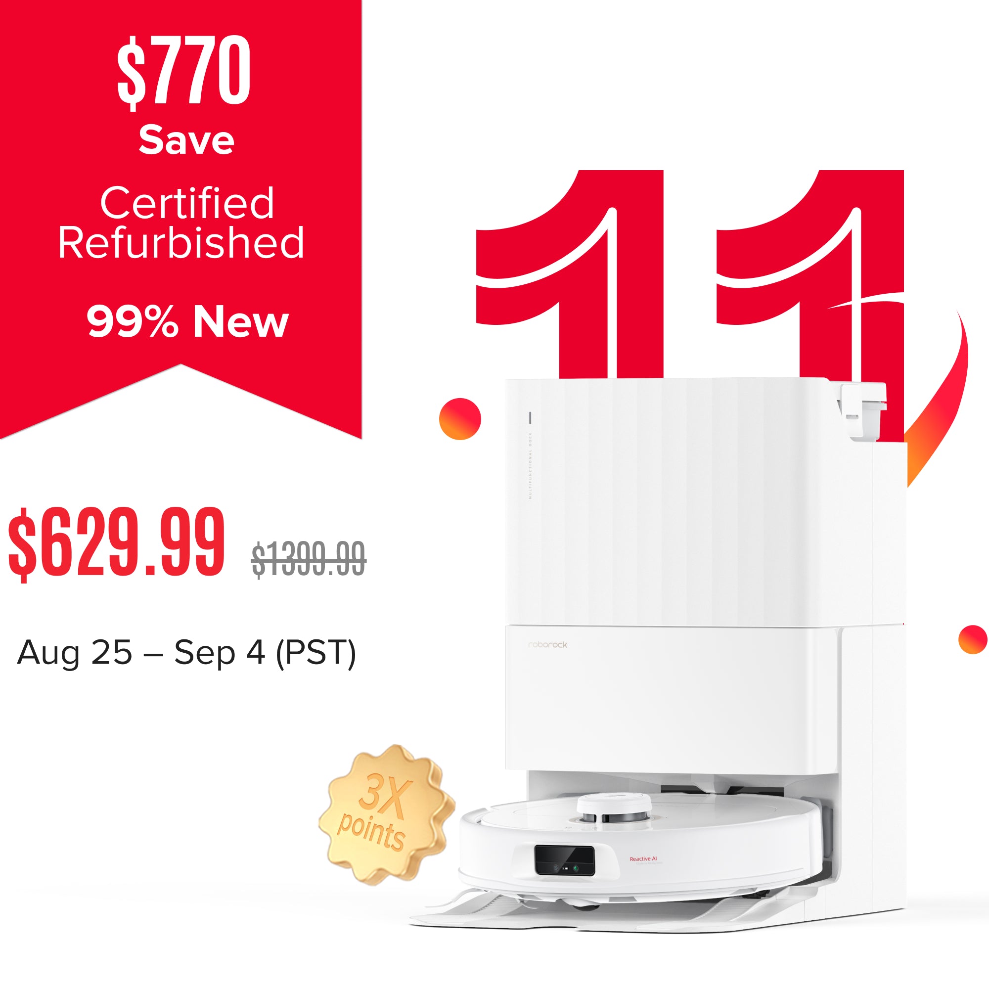 Certified Refurbished -Qrevo MaxV