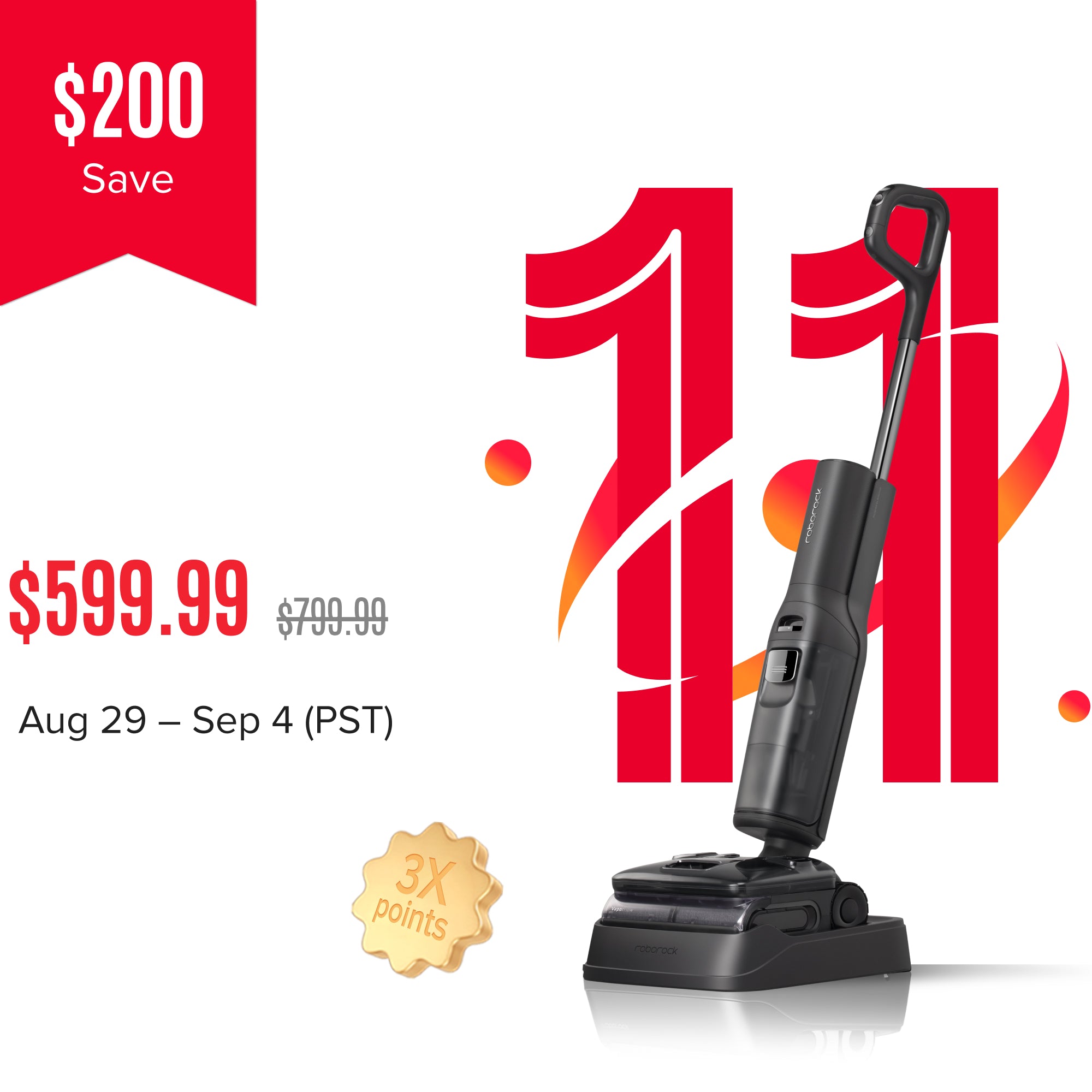 【Pre Sale】Roborock F25 Ultra Wet & Dry Vacuum with Steam and Hot Water Cleaning