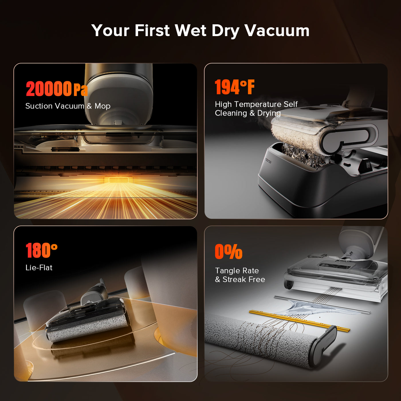 Roborock F25 GT Wet and Dry Vacuum Cleaner | Roborock US Official