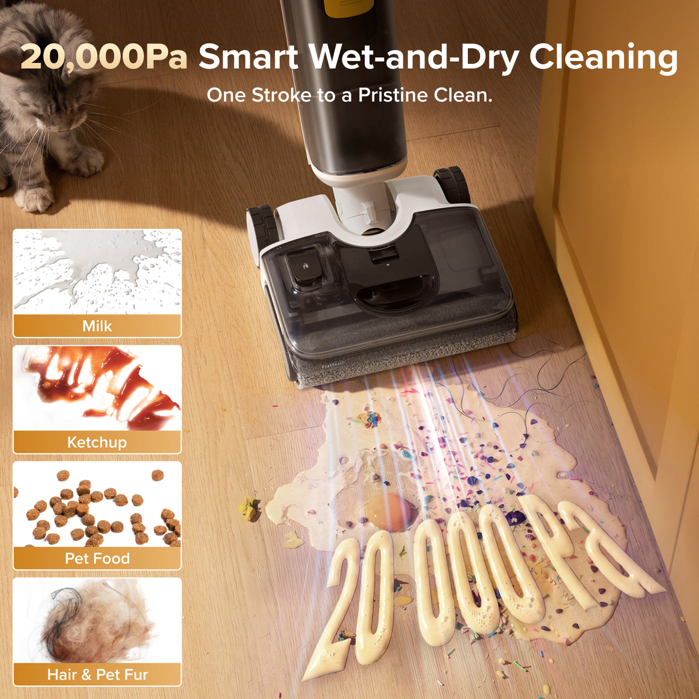 Rockrobo F25 GT Gen 2 Smart Wet & Dry Vacuum with Zero-Tangle