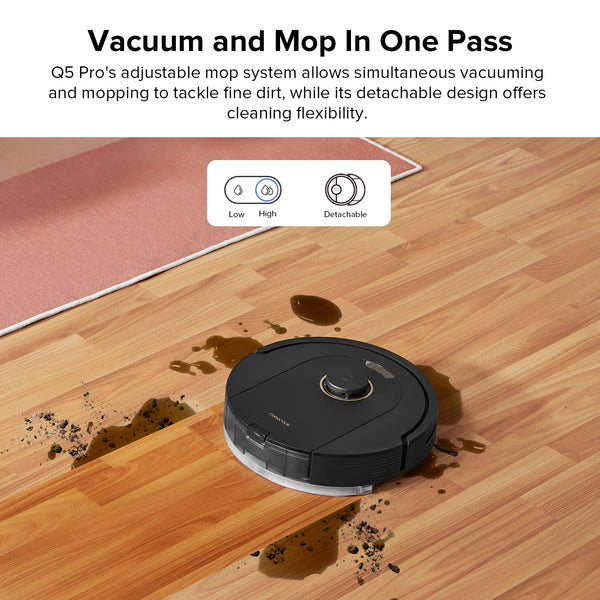 Roborock Q5 Pro+ Robot Vacuum and Mop with AutoEmpty Dock Roborock