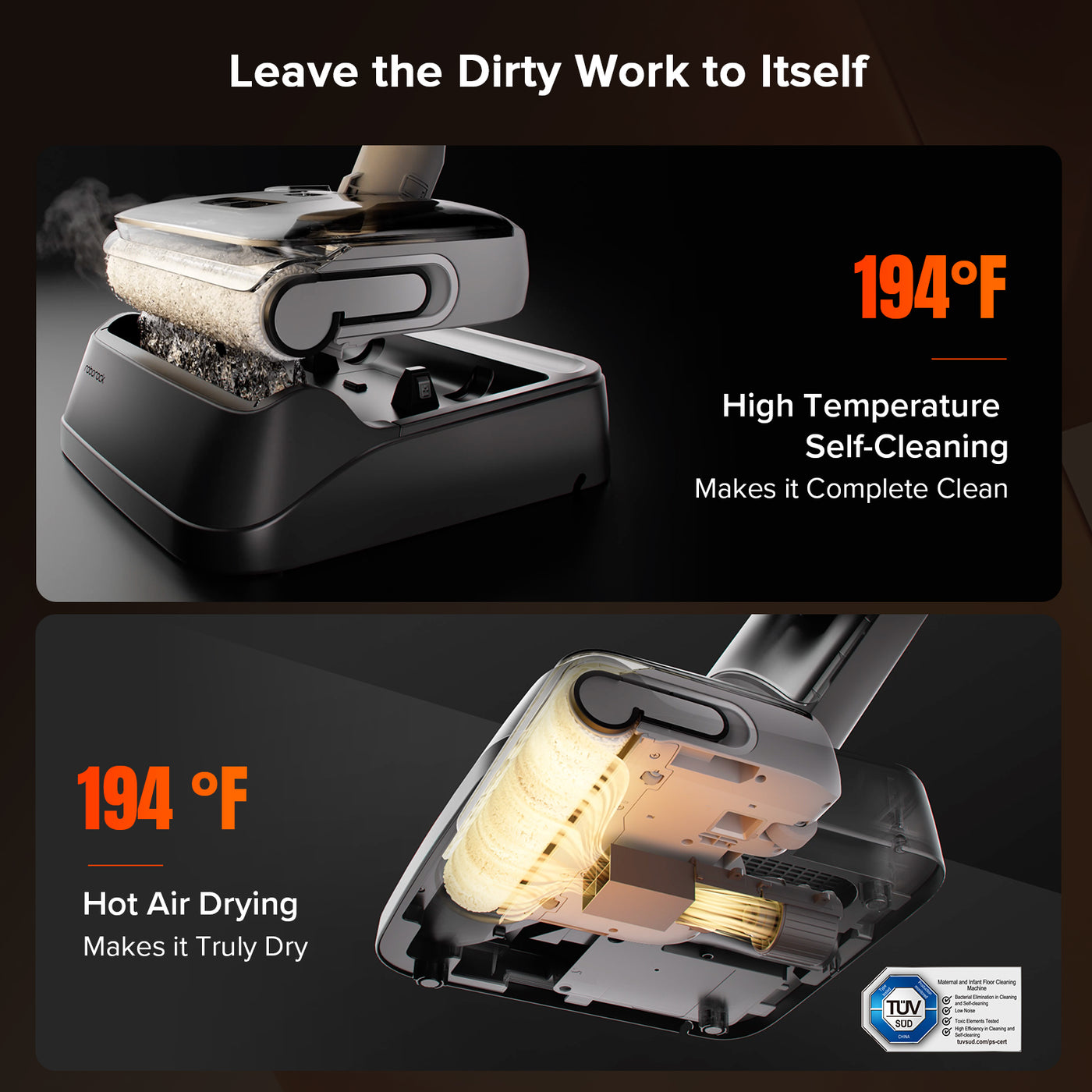 Roborock F25 GT Wet and Dry Vacuum Cleaner | Roborock US Official