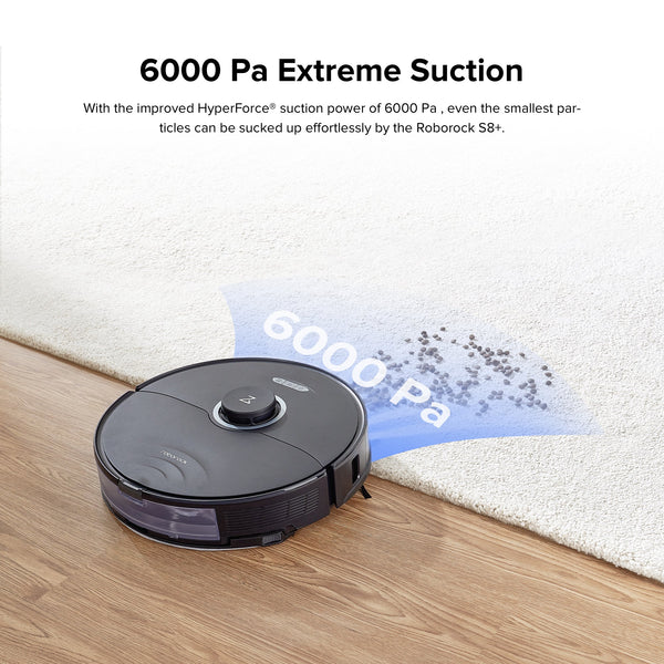 Roborock S8+ Robot Vacuum with Auto-Empty Dock | Roborock US Official Store