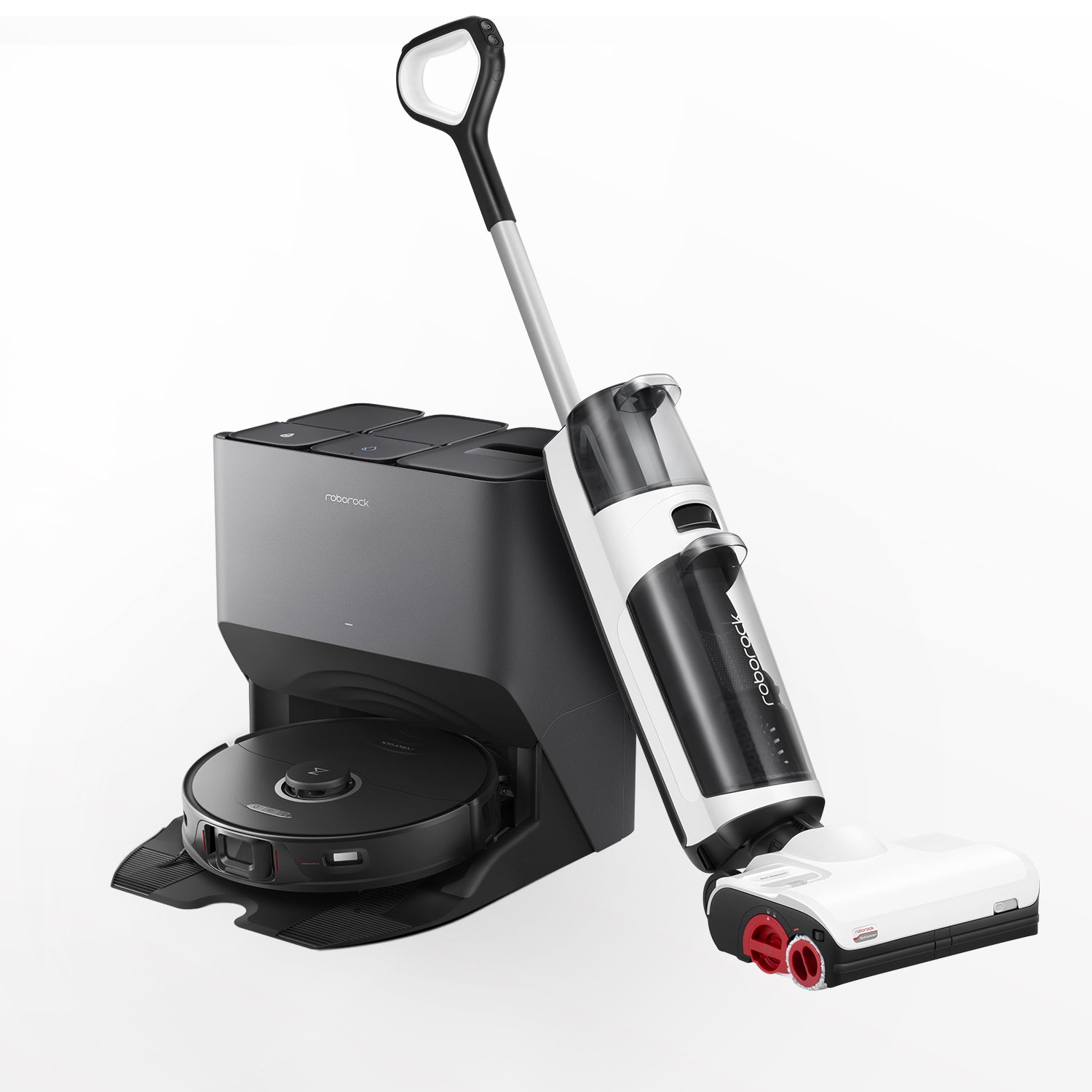 roborock S8 Pro Ultra Robot Vacuum & Dyad Pro Vacuum Cleaner Bundle – Auto  Drying, Self-Washing, Liftable Dual Brush & Sonic Mop, 6000Pa Suction,  Self-Emptying, Vanquish Wet and Dry Messes : 