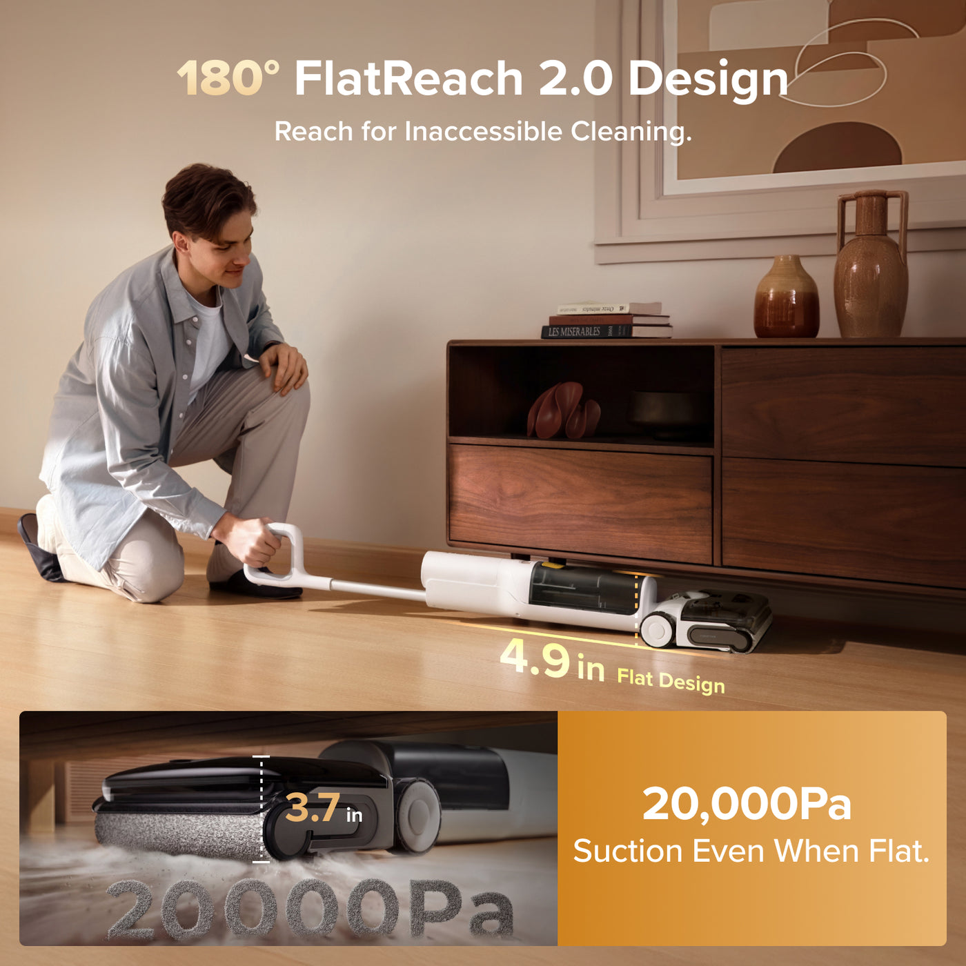 Rockrobo F25 GT Gen 2 Smart Wet & Dry Vacuum with Zero-Tangle