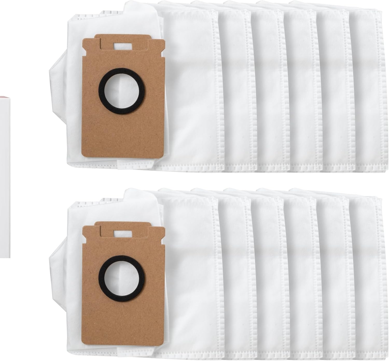 Roborock 12 Packs Disposable Dust Bags for H60 Hub Ultra and H60 Hub Pro Cordless Vacuum Cleaner