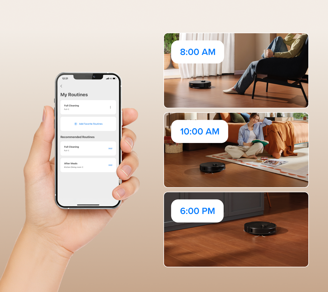 Custom Routines, On Your Schedule