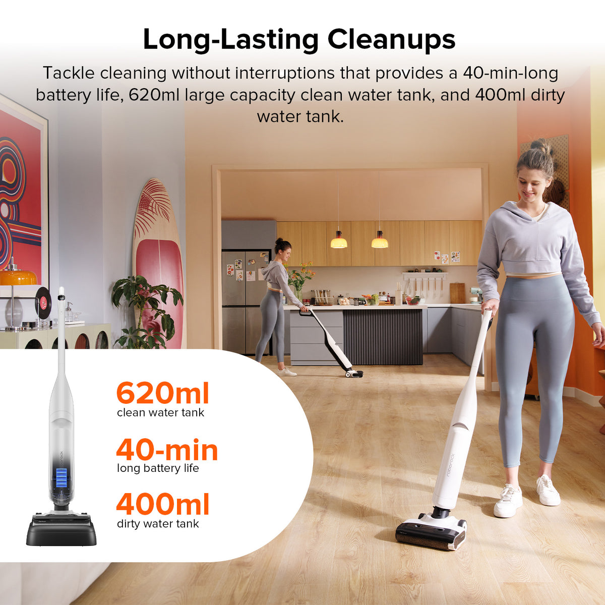 Roborock Flexi Lite Wet and Dry Vacuum Cleaner Roborock US Official Store