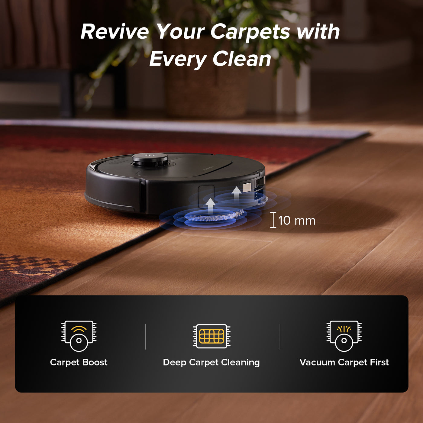 Roborock QV 35A Robot Vacuum with Multifunctional Dock (Upgraded