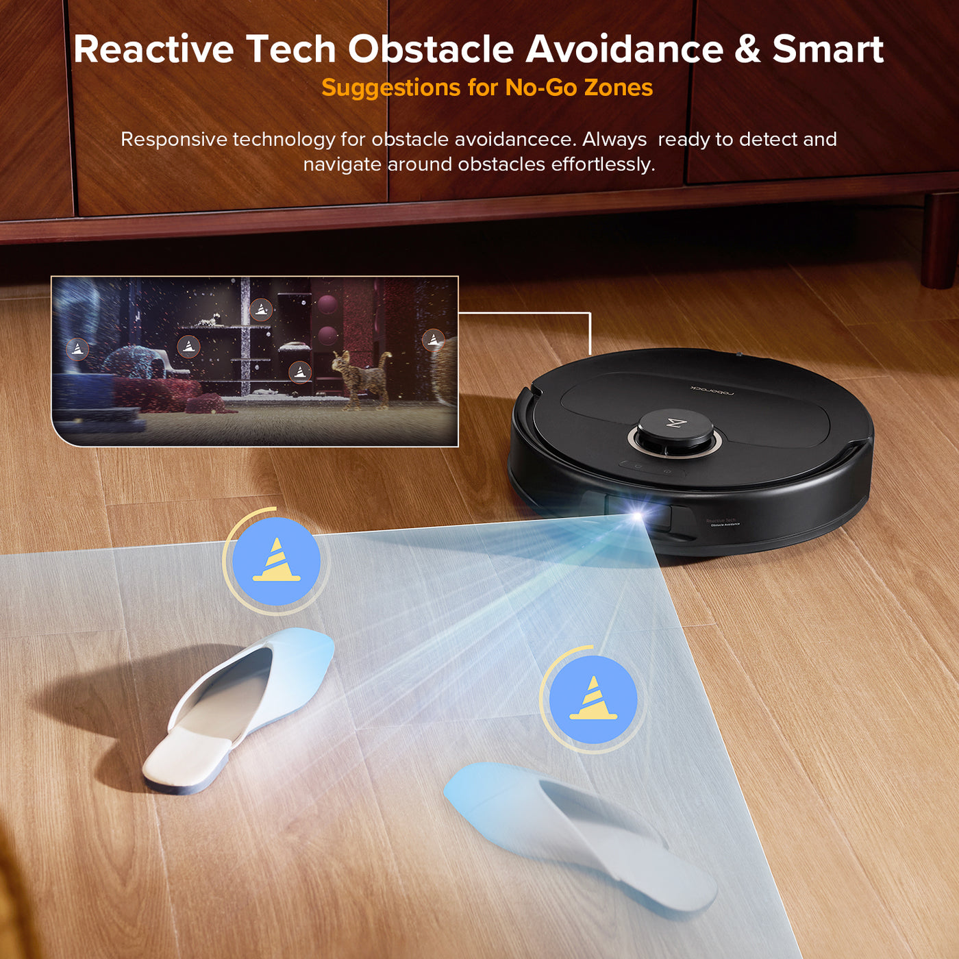 Roborock Qrevo S5V Robot Vacuum with Multifunctional Dock