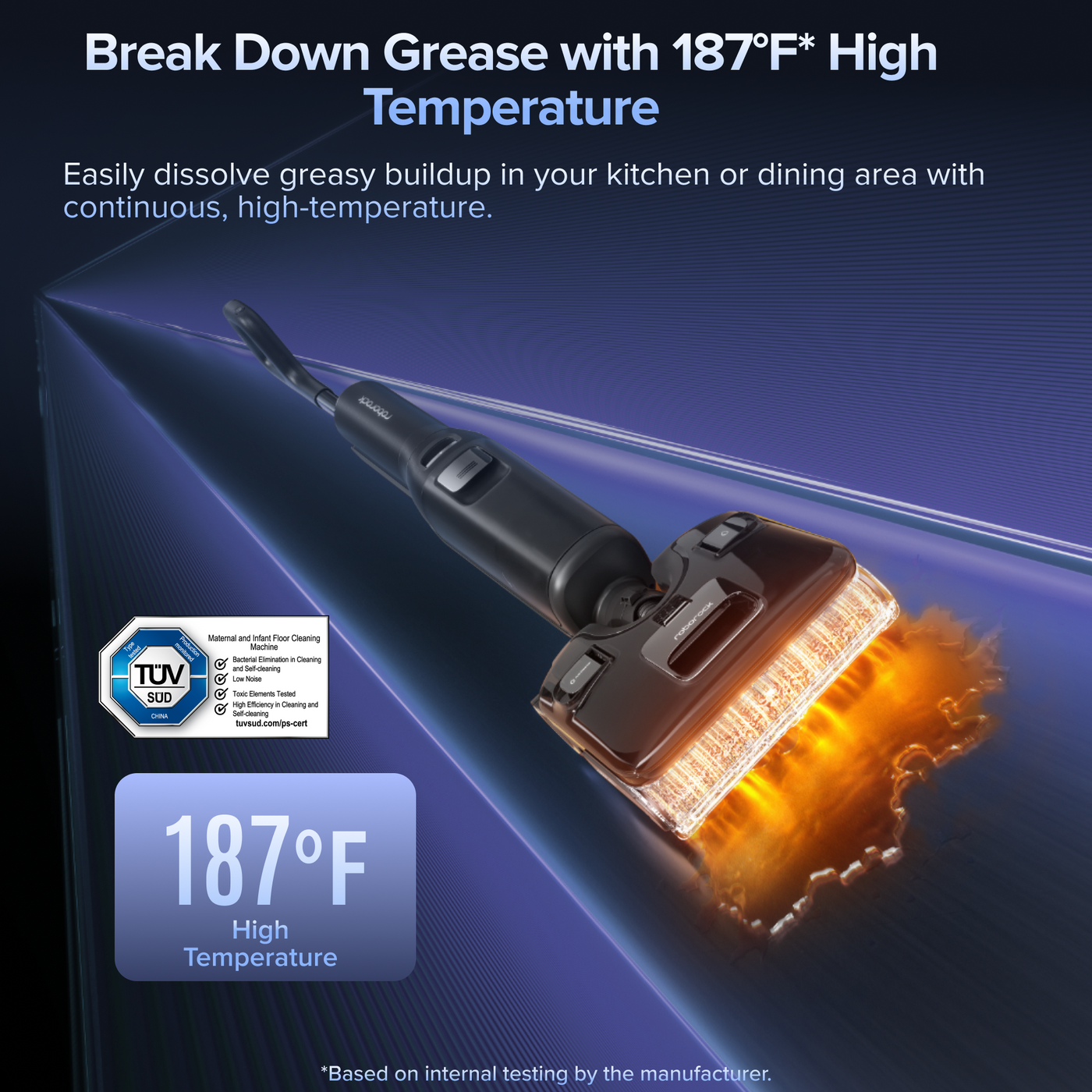 Roborock F25 Ultra Wet & Dry Vacuum with Steam and High