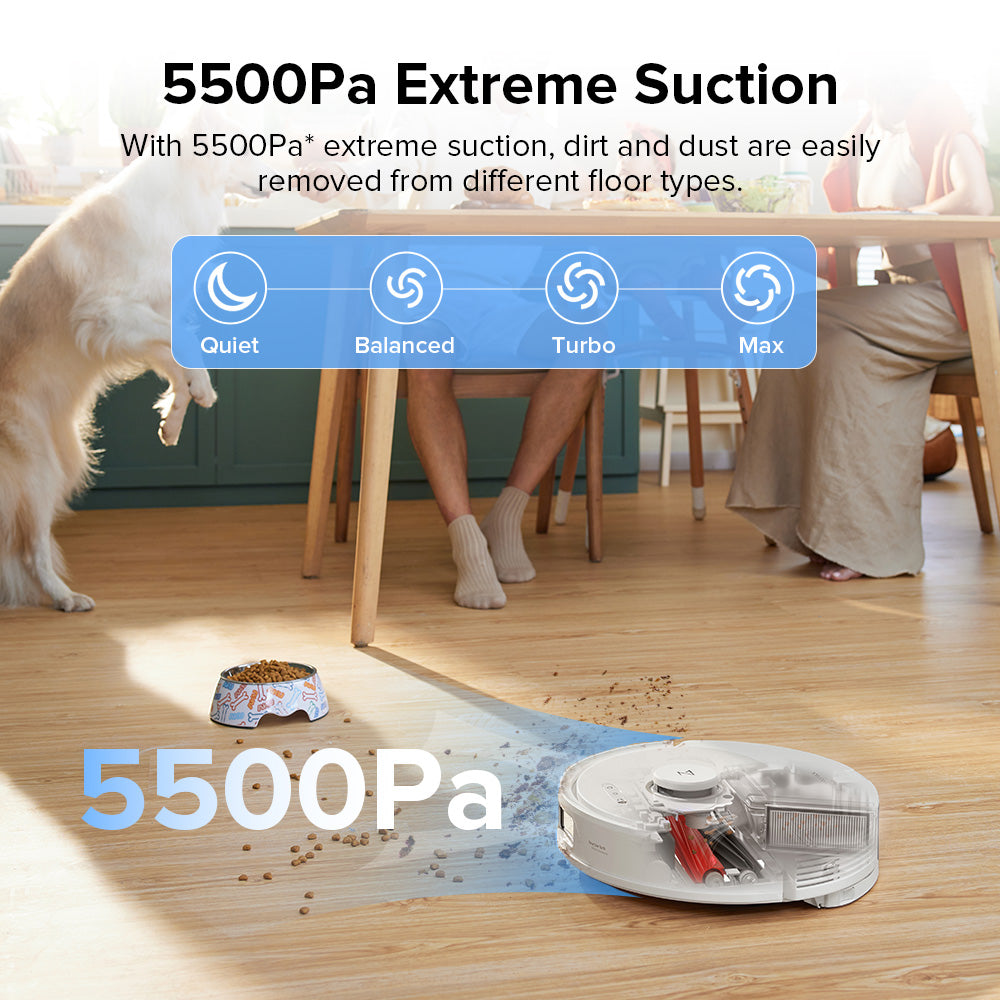 ブランド: Roborock モデル名: Q8 Max+ Amazon.com - roborock Q8 Max Robot Vacuum and Mop Cleaner