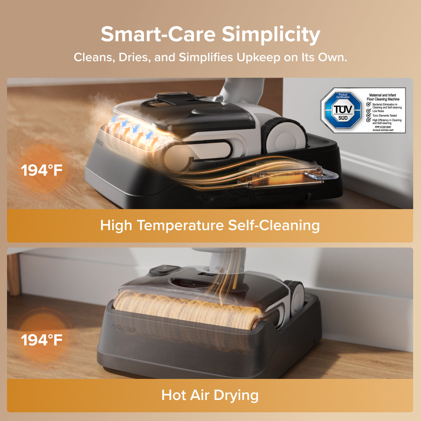Rockrobo F25 GT Gen 2 Smart Wet & Dry Vacuum with Zero-Tangle