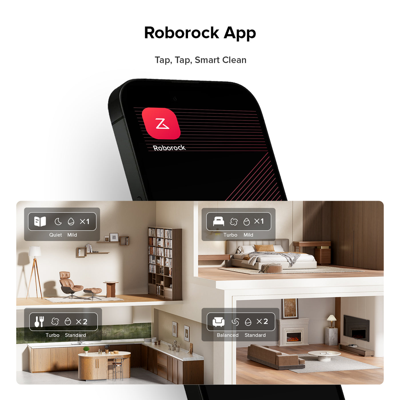 Roborock Q10 S5+ Robot Aspirador y Fregasuelos de VibraRise 2.0 con E | Tienda oficial de