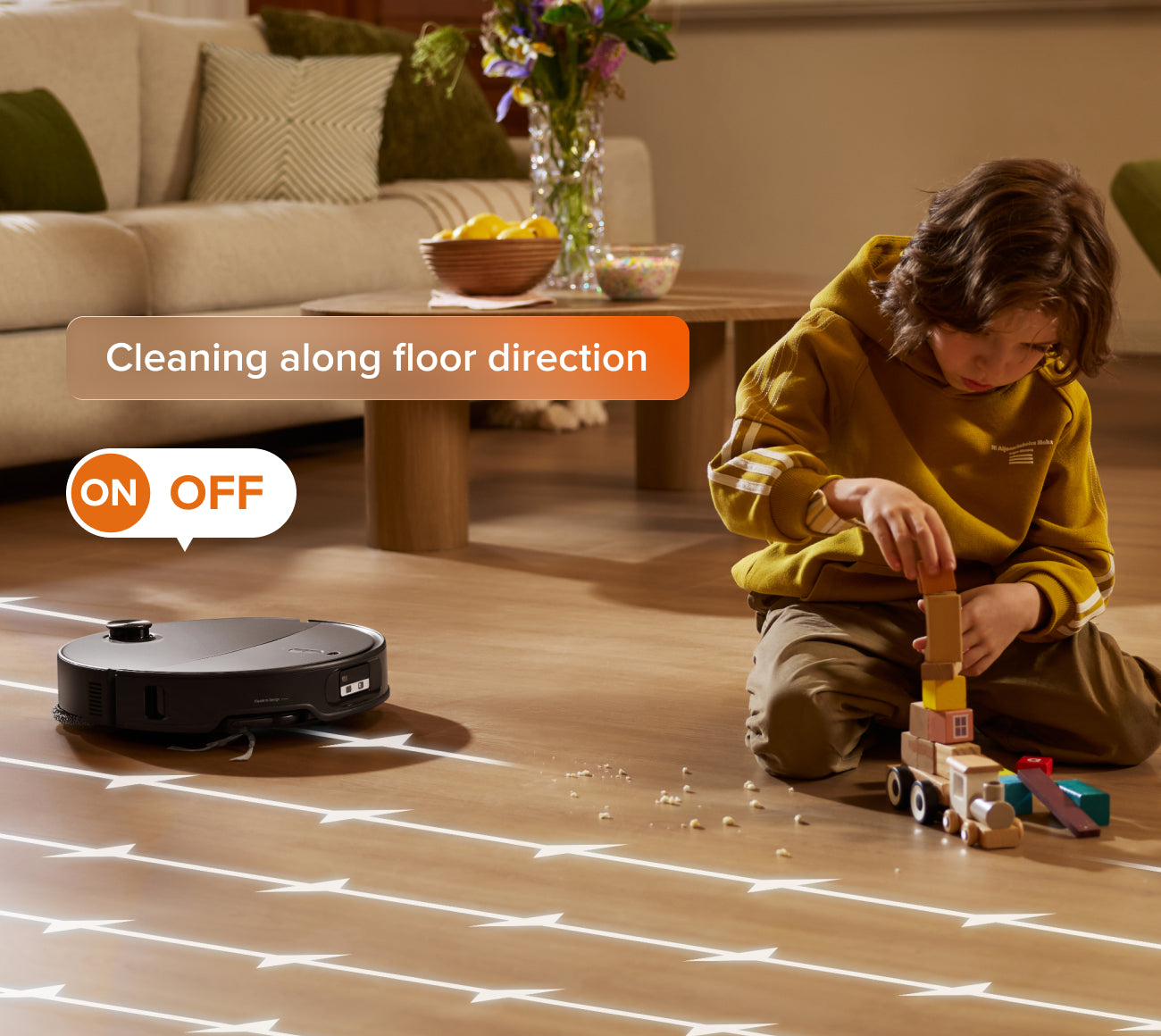 Directional Floor Cleaning
