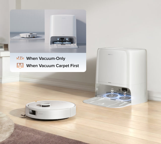 Keep High-Pile Carpets Dry - Auto Mop Removal