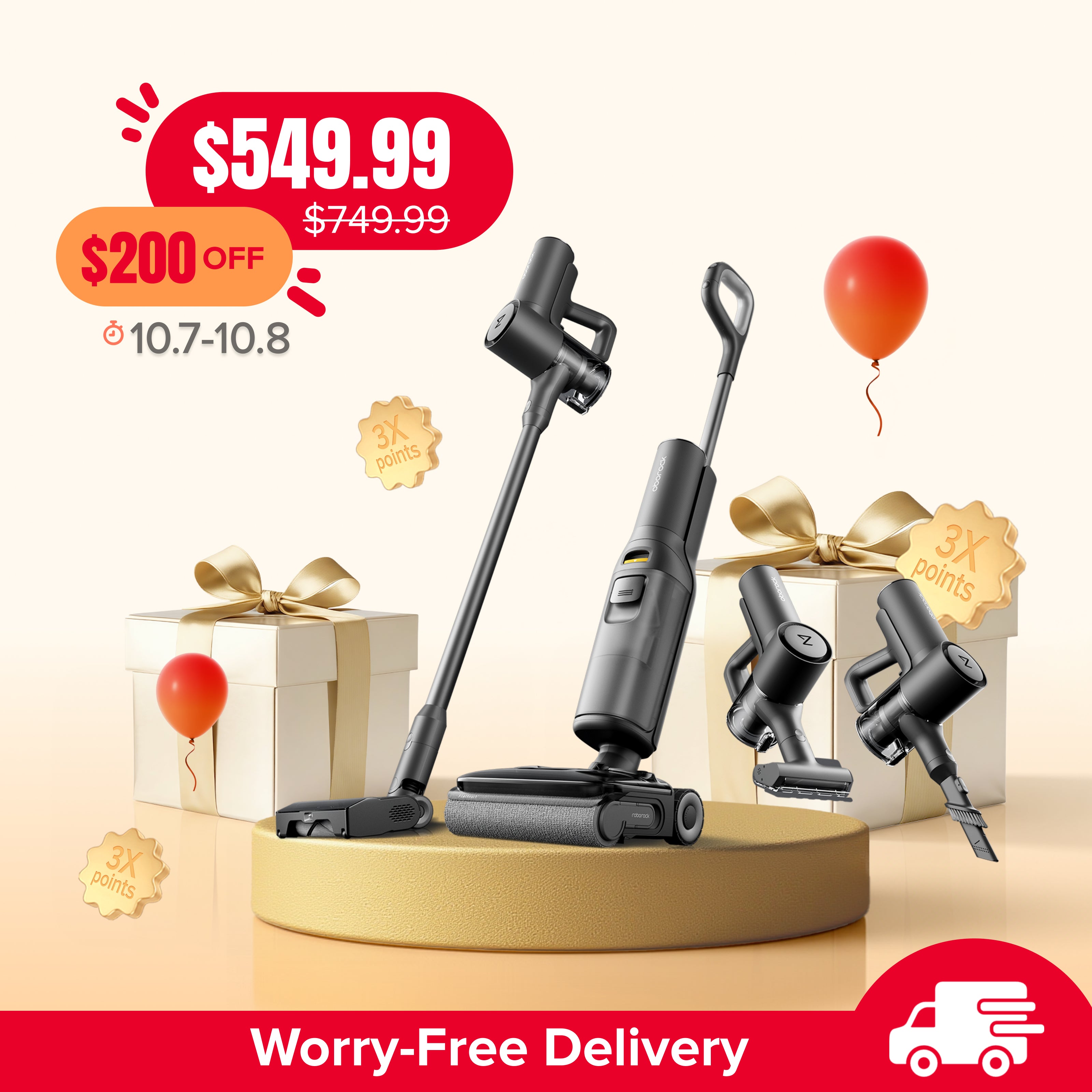 Roborock F25 Combo & F25 ACE Combo Wet and Dry Vacuum Cleaner