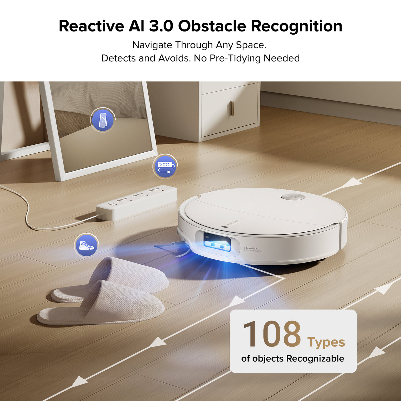 Roborock Qrevo CurvX Robot Vacuum with Multifunctional Dock 3.0