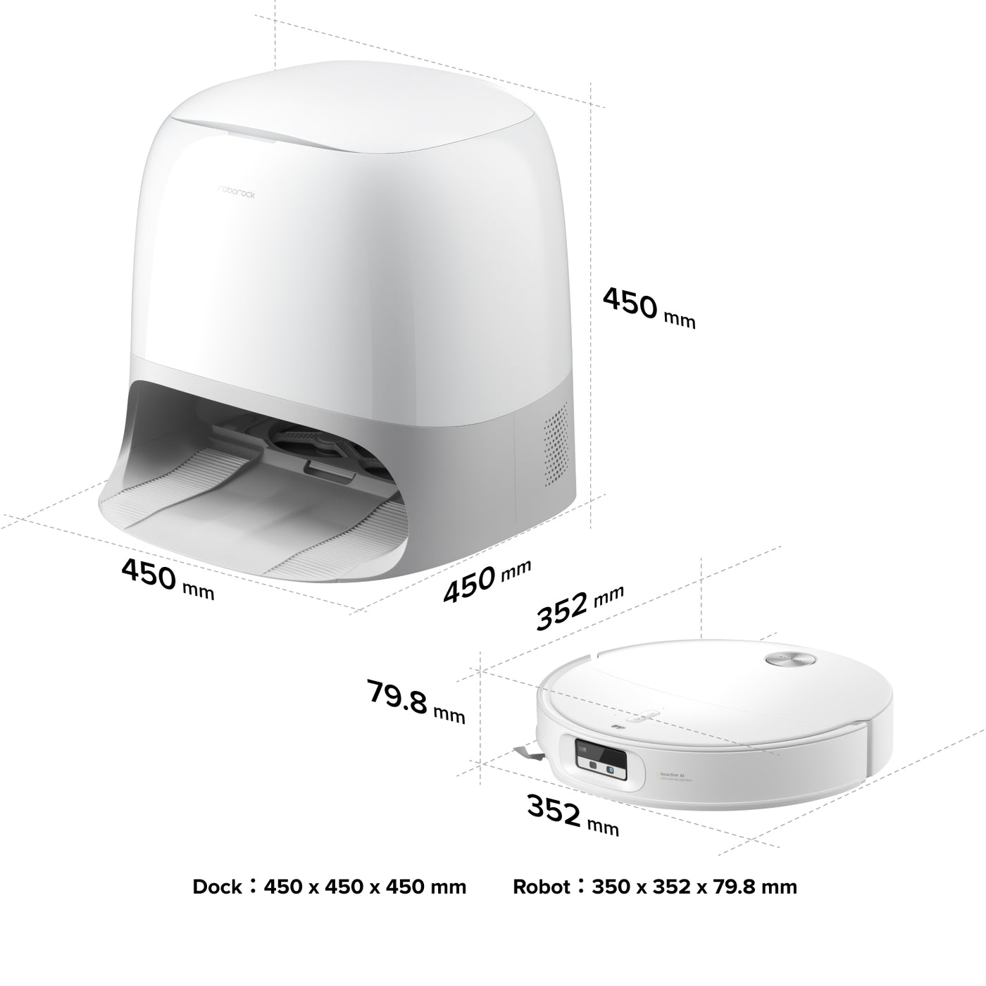 【AsovivaRaara】Roborock Qrevo Curv Roborock Qrevo Curv Robot Vacuum with Multifunctional Dock