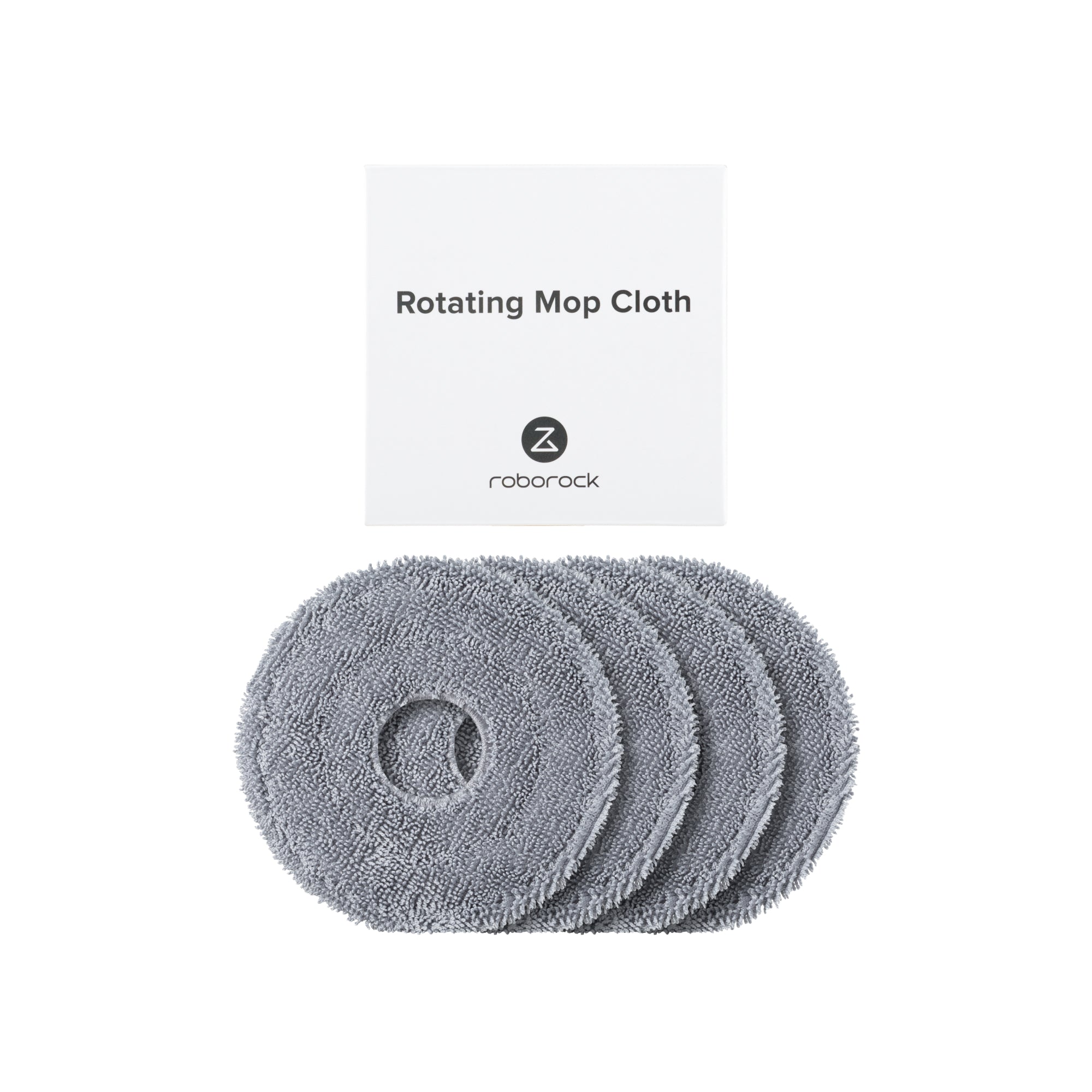 専用 roBa ホワイト EVQWGD001 Roborock Mop Cloth*4pcs for Qrevo CurvX, Qrevo EdgeT, QX Revo