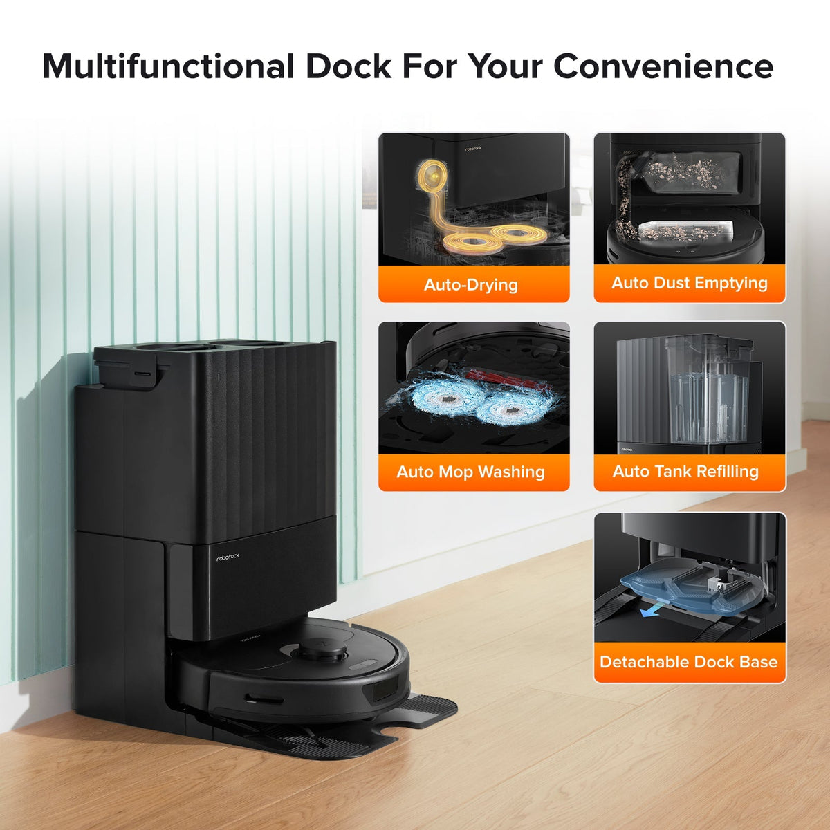 お値下げᕦ(ò_óˇ)ᕤ⭐︎roborock qrevo c qrrc52-04 MultifunctionalDock-