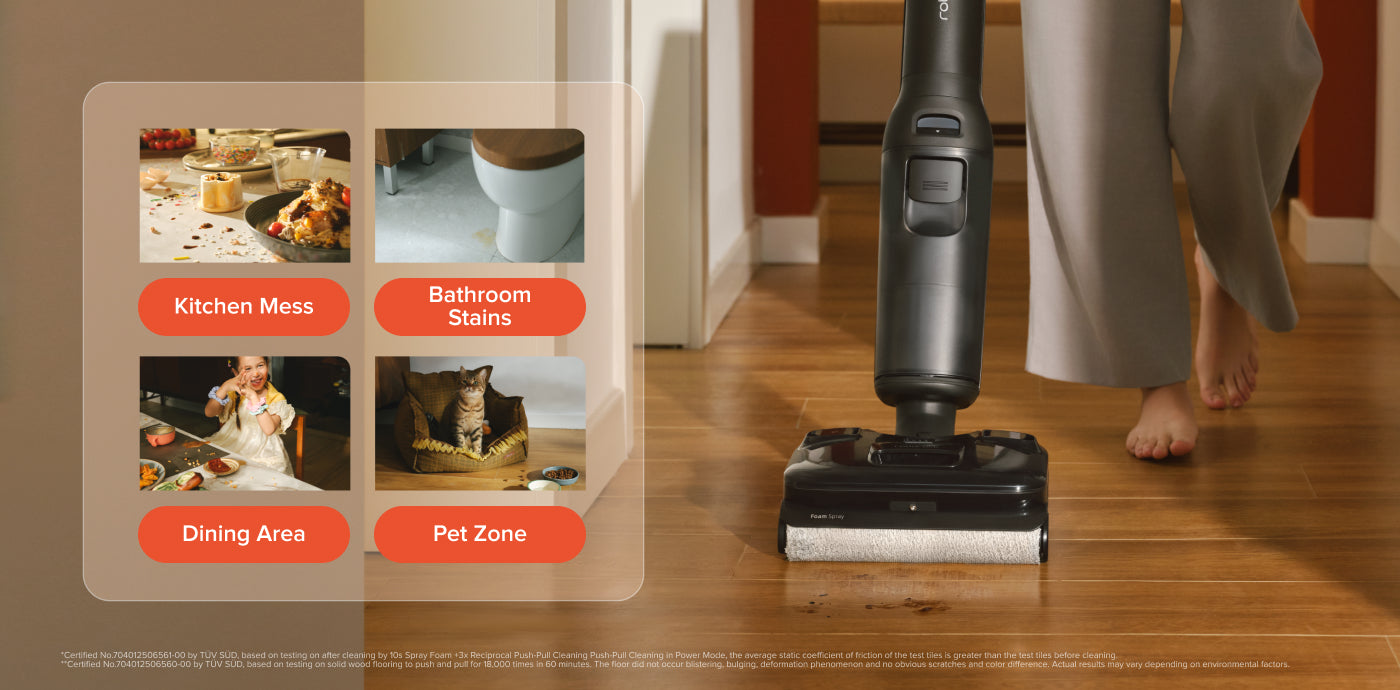 Smart Self-Cleaning and Drying