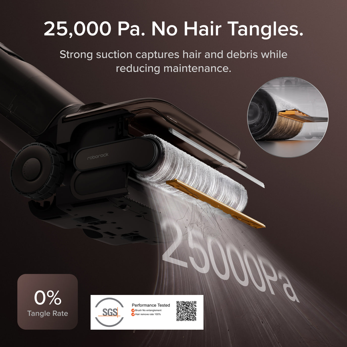 Roborock F25 Pro Turbo Wet Dry Vacuum with HyperScrub One-Tap Deep