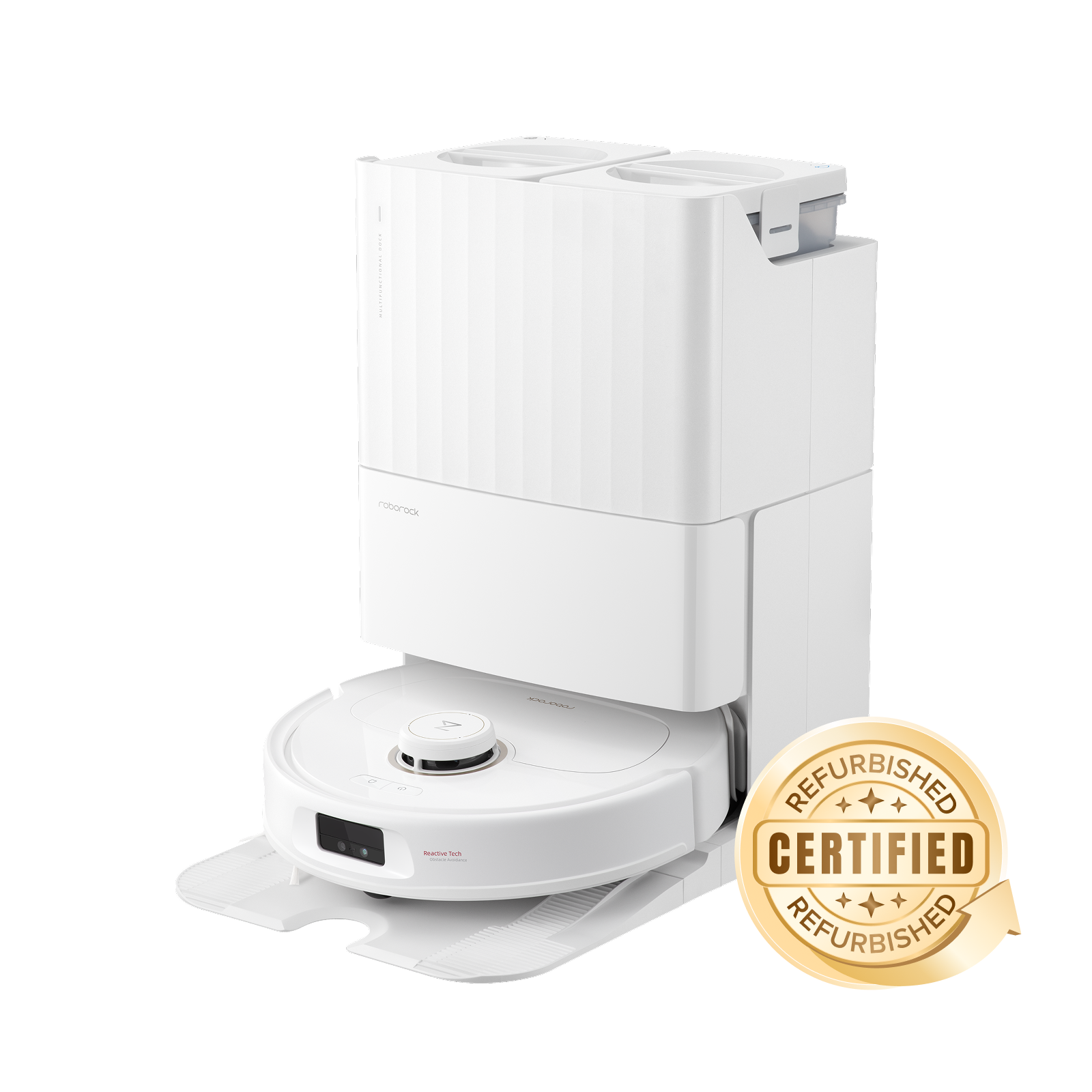 【Certified Refurbished 99% New】Roborock Qrevo MaxV with Multifunctional Dock 2.0