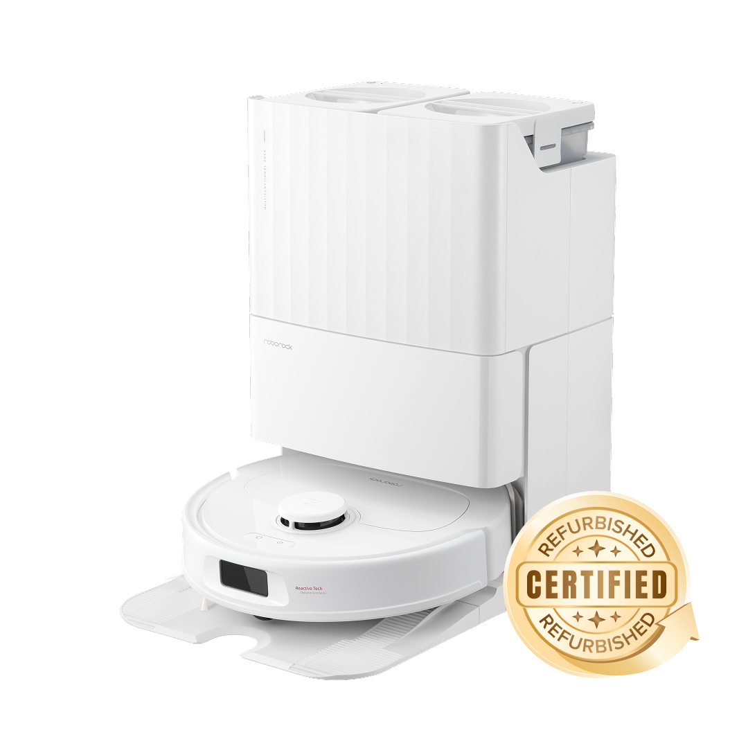 【Certified Refurbished 90% New】Roborock Qrevo S Robot Vacuum with Multifunctional Dock