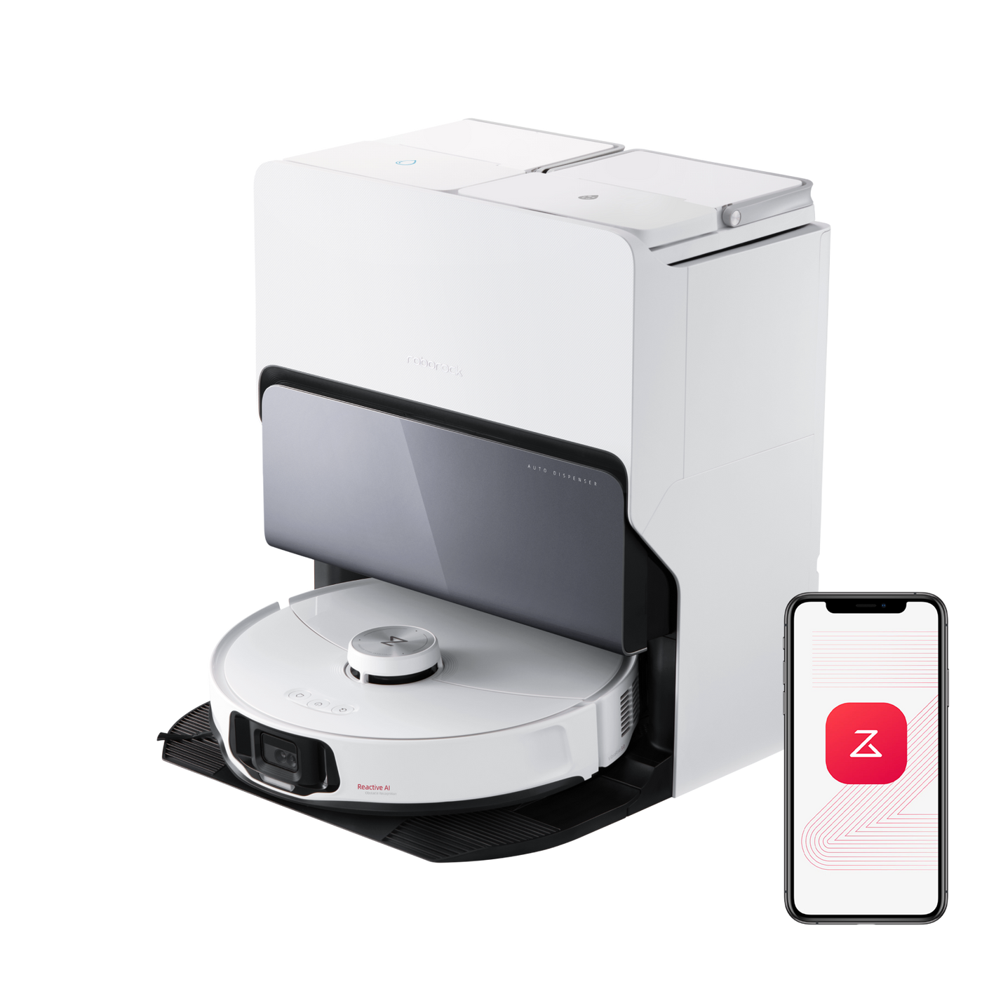 Certified Refurbished 90% New】Roborock S8 MaxV Ultra with 8-in-1