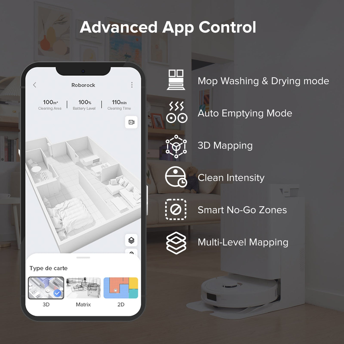 Roborock Qrevo - Liftable Spinning Mops with Multifunctional Dock
