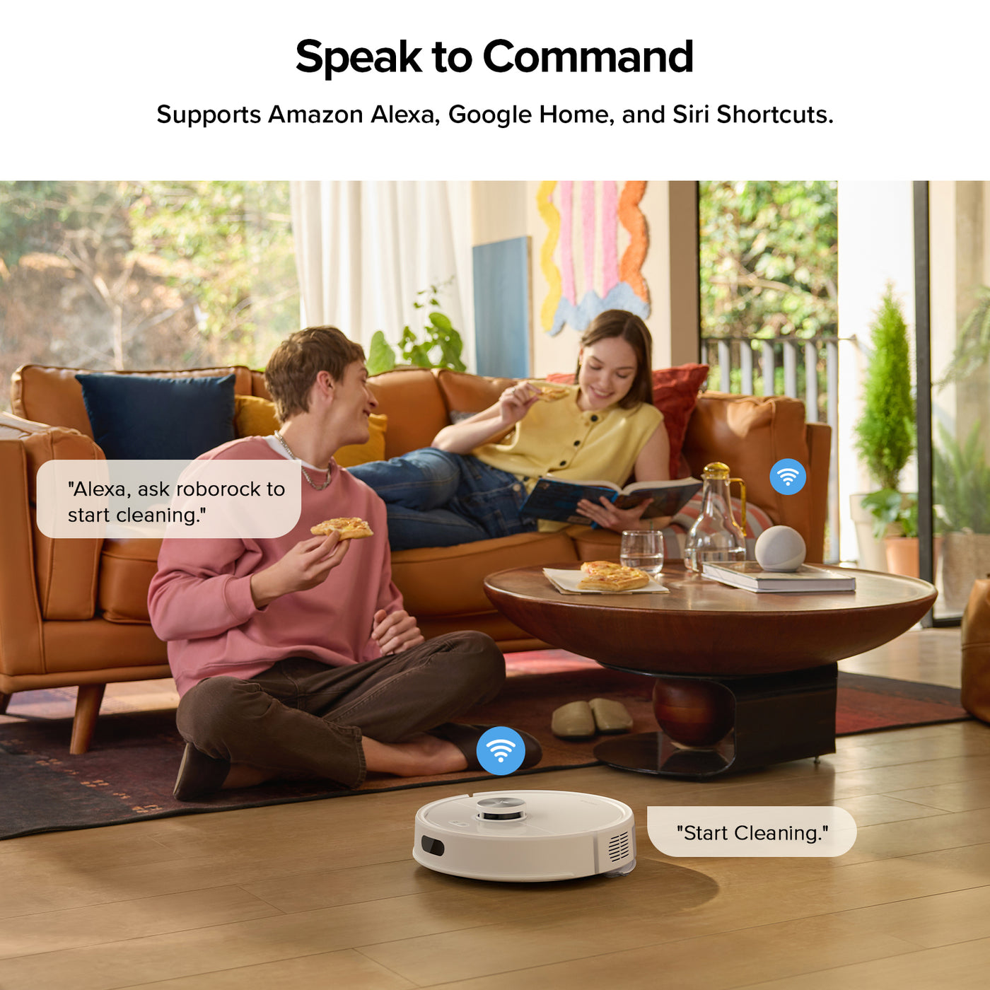 Siri Shortcuts Roomba I7 Siri Roborock Q7 M5+ Robot Vacuum And Mop - Main Image