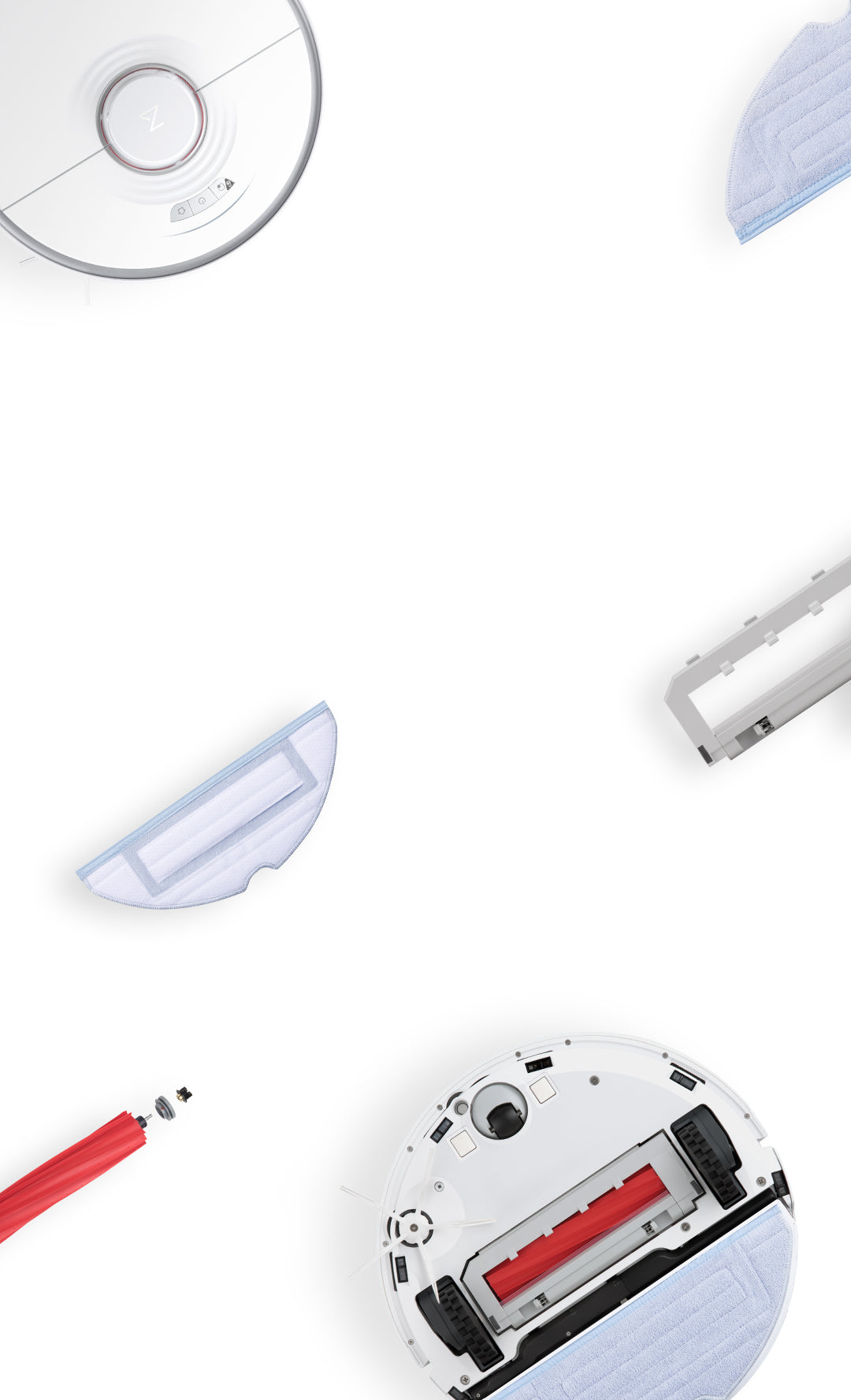Pièces de charge originales pour Xiaomi Roborock S5, S6, S7, Q7 et S8