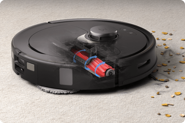 Roborock S7 spinner thing keeps getting stuck in my carpet. Vacuum