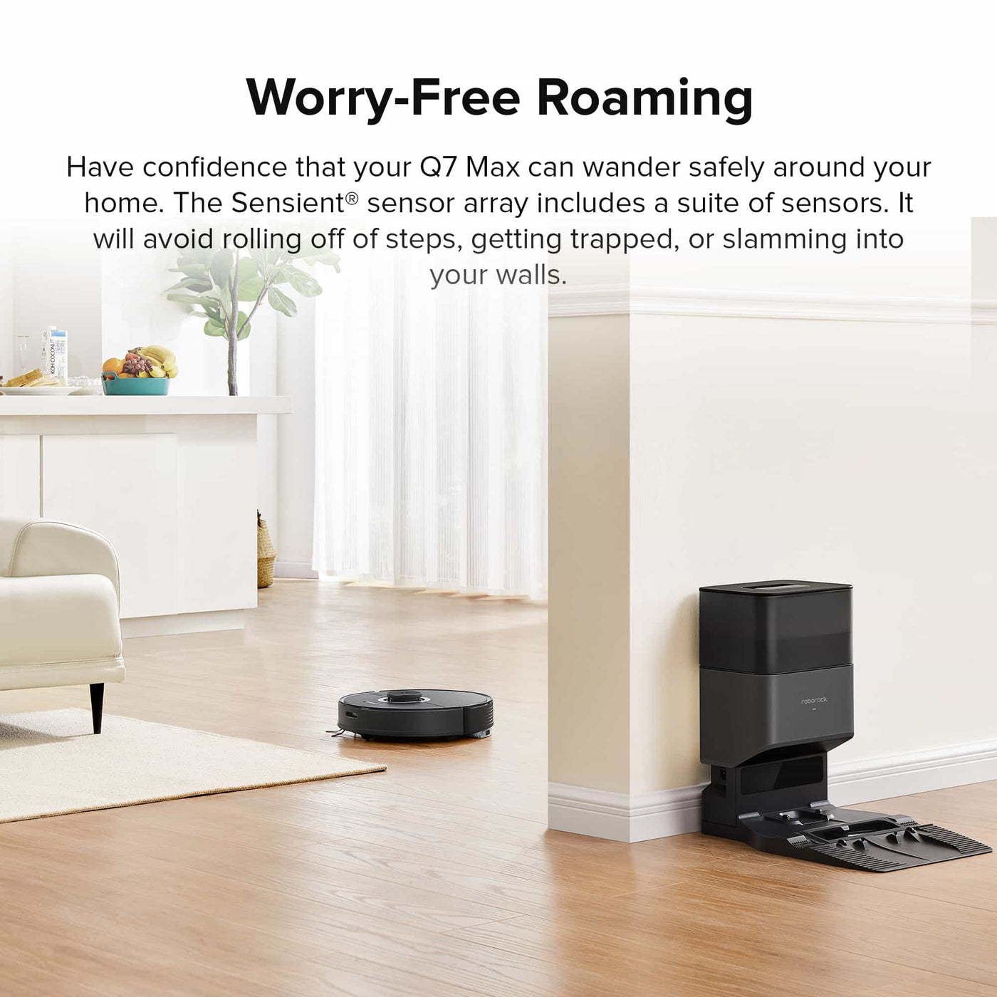Roborock Q7 Max+ Robot Vacuum with Auto-Empty Dock Pure | Roborock