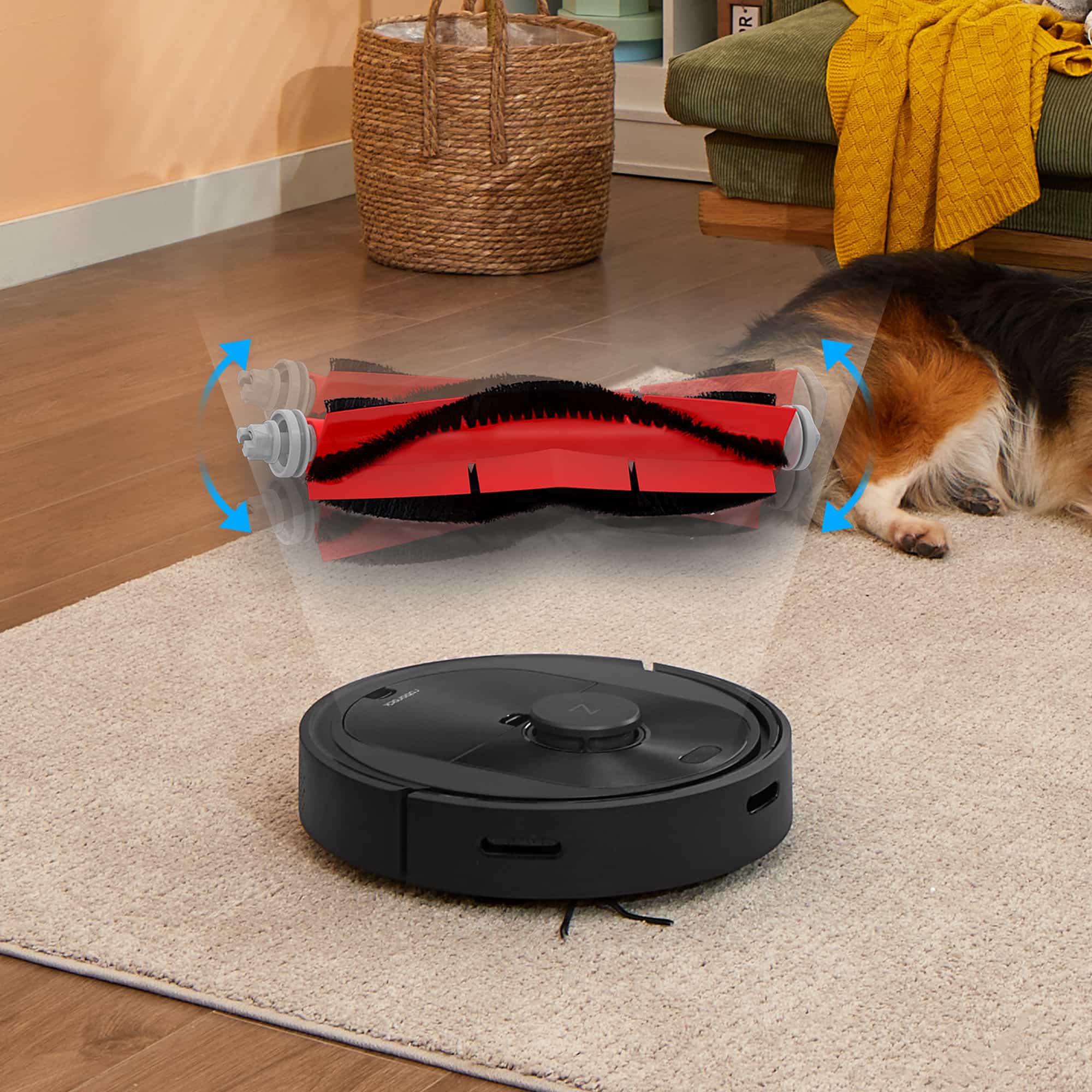 Roborock® Q5 Pro+ Robot Vacuum and Mop with Auto-Empty Dock, 770ml Large  Dustbin for Pet Hair 