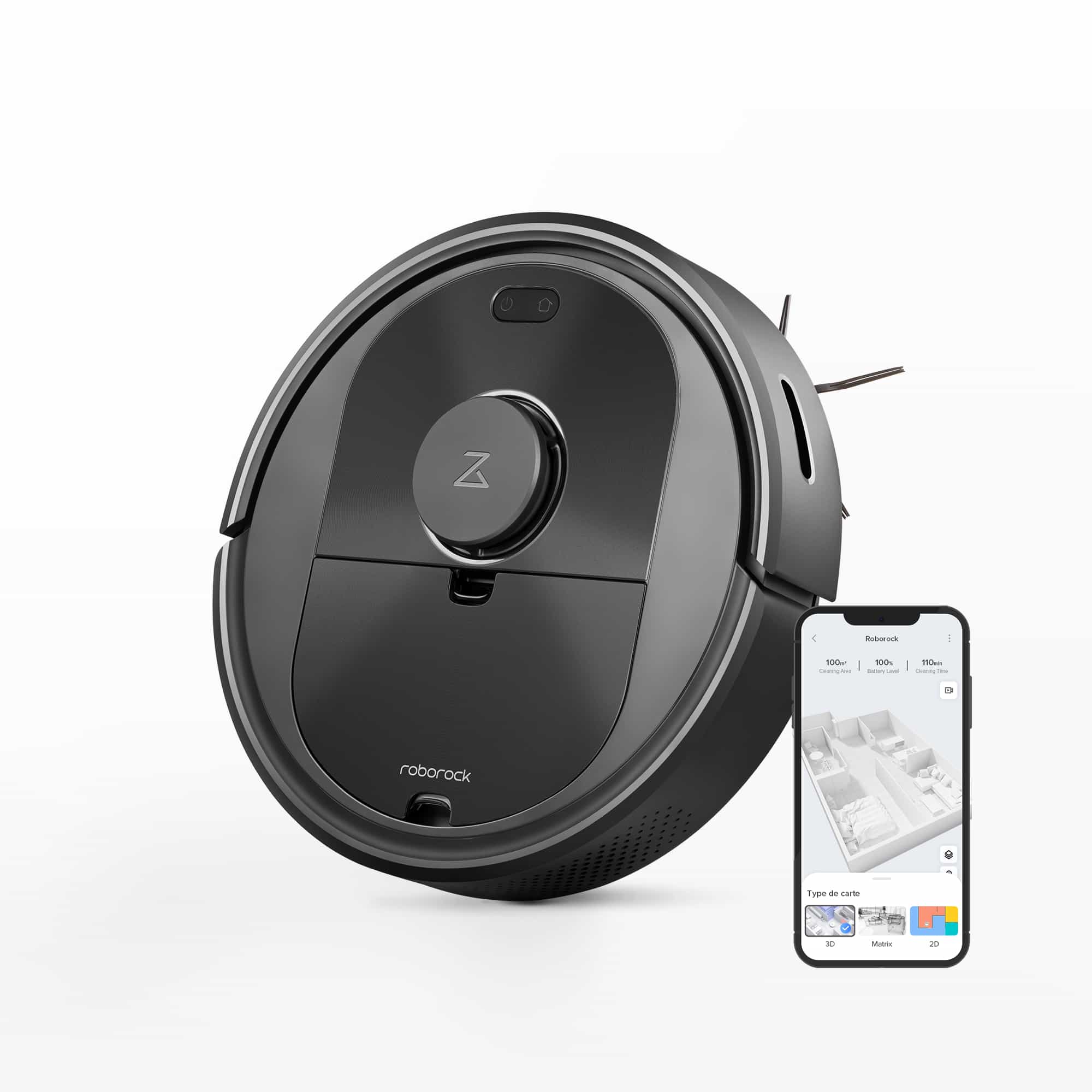 Roborock Q5 Robotic Vacuum Cleaner with Strong 2700Pa Suction Lidar Navigation Multi-Level Mapping No-Go Zones App Control
