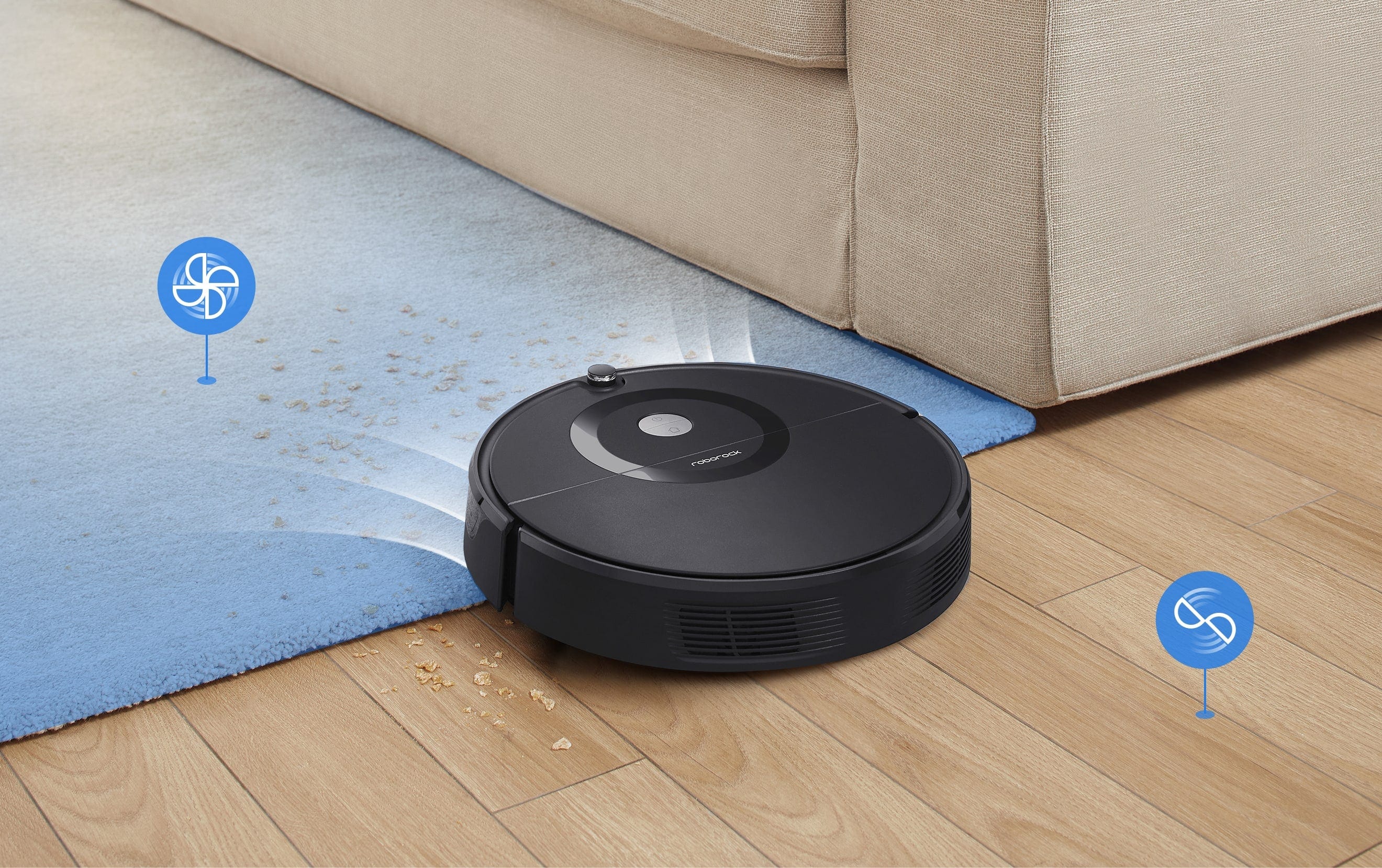 Roborock E5 Robot Vacuum - Efficiency at your Fingertips